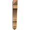 Ekena Millwork Balboa Arts & Crafts Rough Sawn Bracket, Western Red Cedar, 6"W x 38"D x 42"H BKT06X38X42BOA03RWR - alternate 4